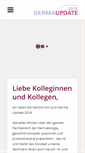 Mobile Screenshot of derma-update.com